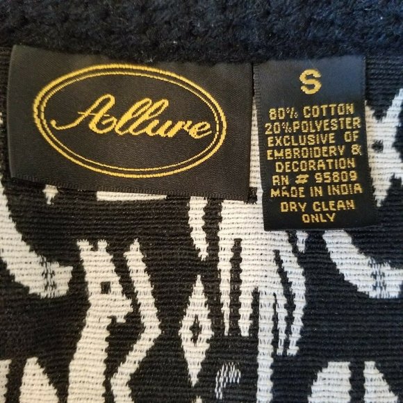 Vintage 90s Patch Cardigan‎ Sweater Folklore Art - Picture 9 of 9